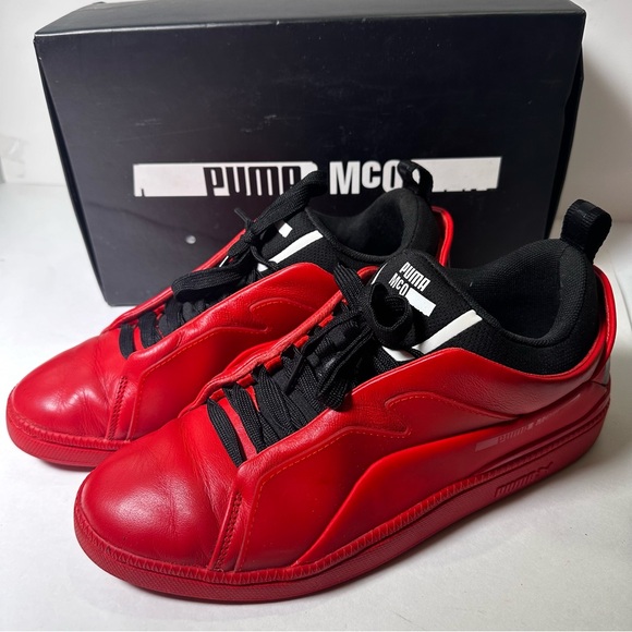 Size 7,5  - PUMA Alexander McQueen x Brace Lo Red - Picture 1 of 14